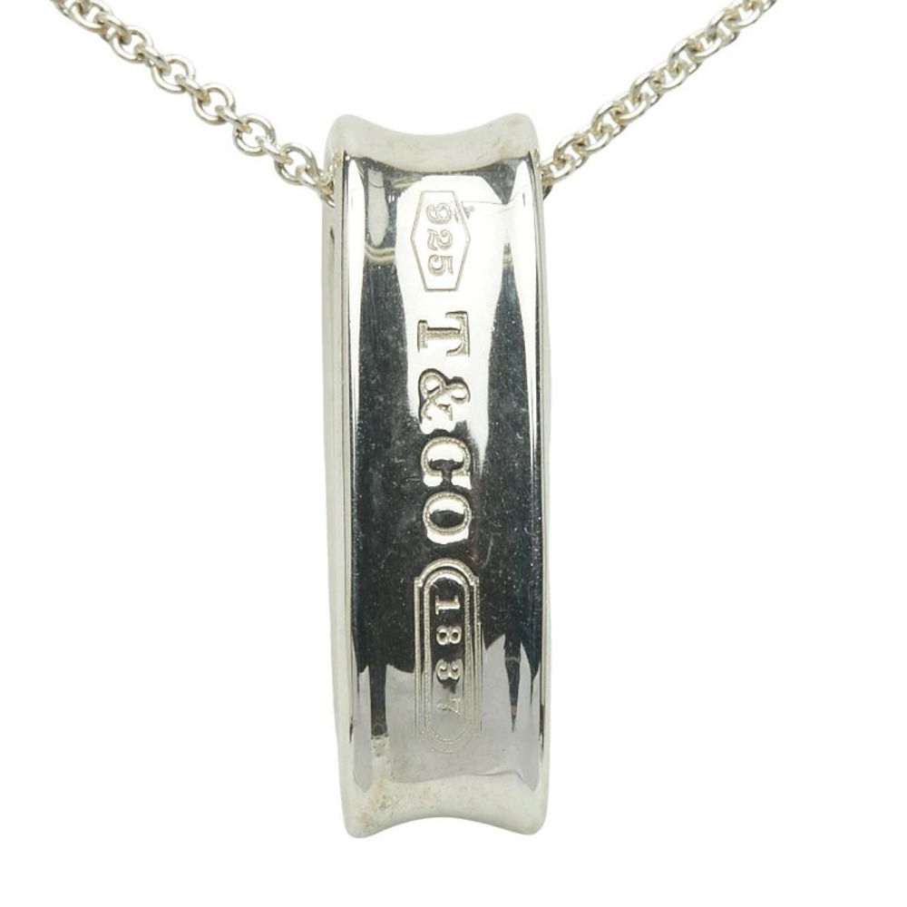 Tiffany Co Oval Loop Necklace Silver TIFFANYCo Silver